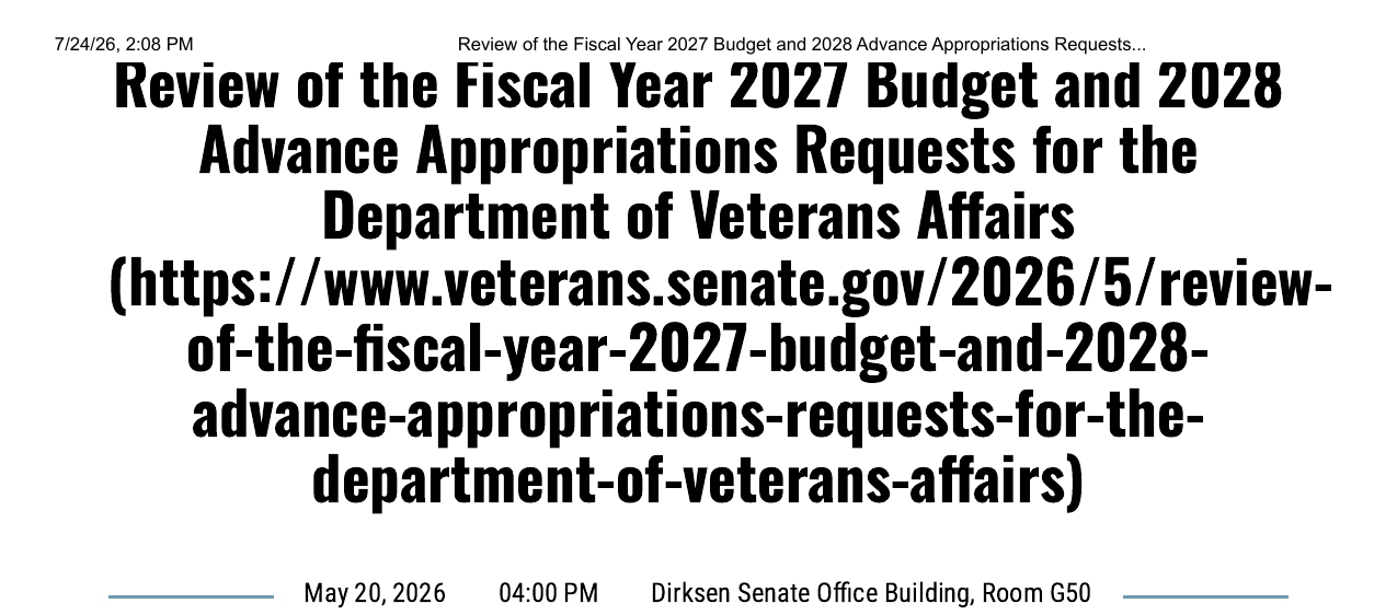 Screenshot of SVAC hearing, May 20 2026, Sec. Collins on the June 15 standup date